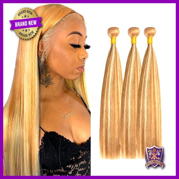 Human Hair Extensions Brazilian Virgin Straight Bundles 24 26 28 Inch main image 6